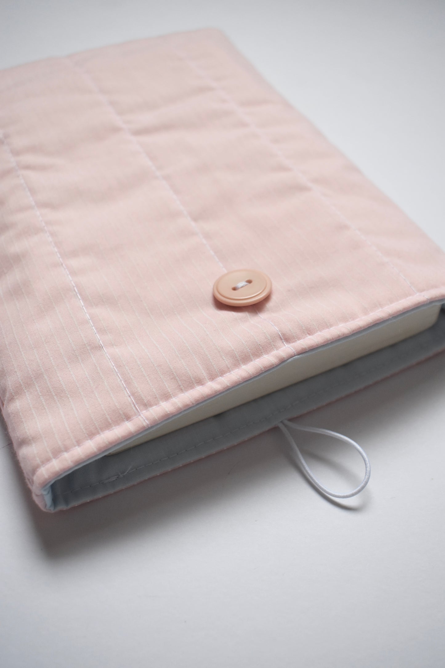 Pink Stripe Book Sleeve
