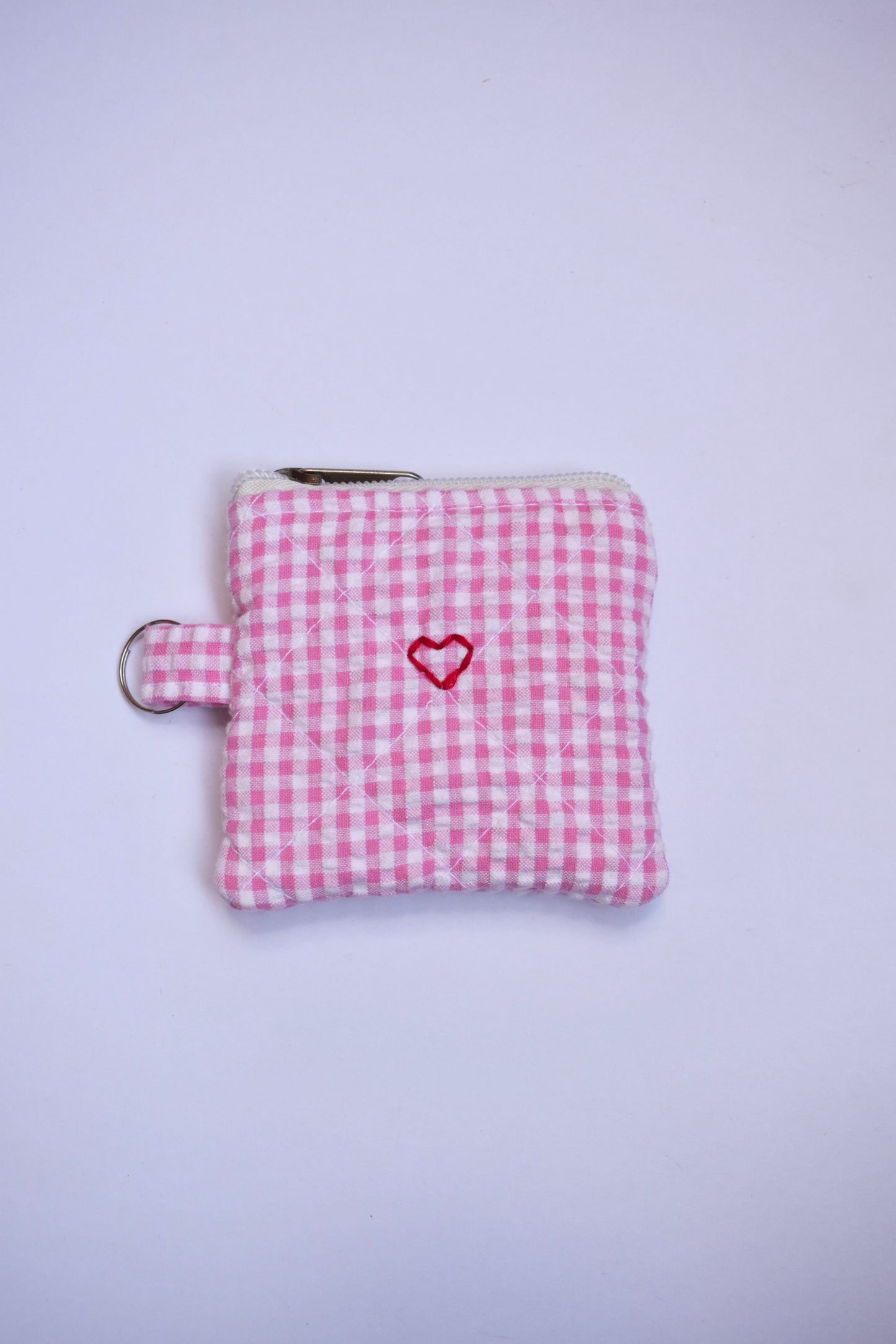 Pink Flat Bag Charm
