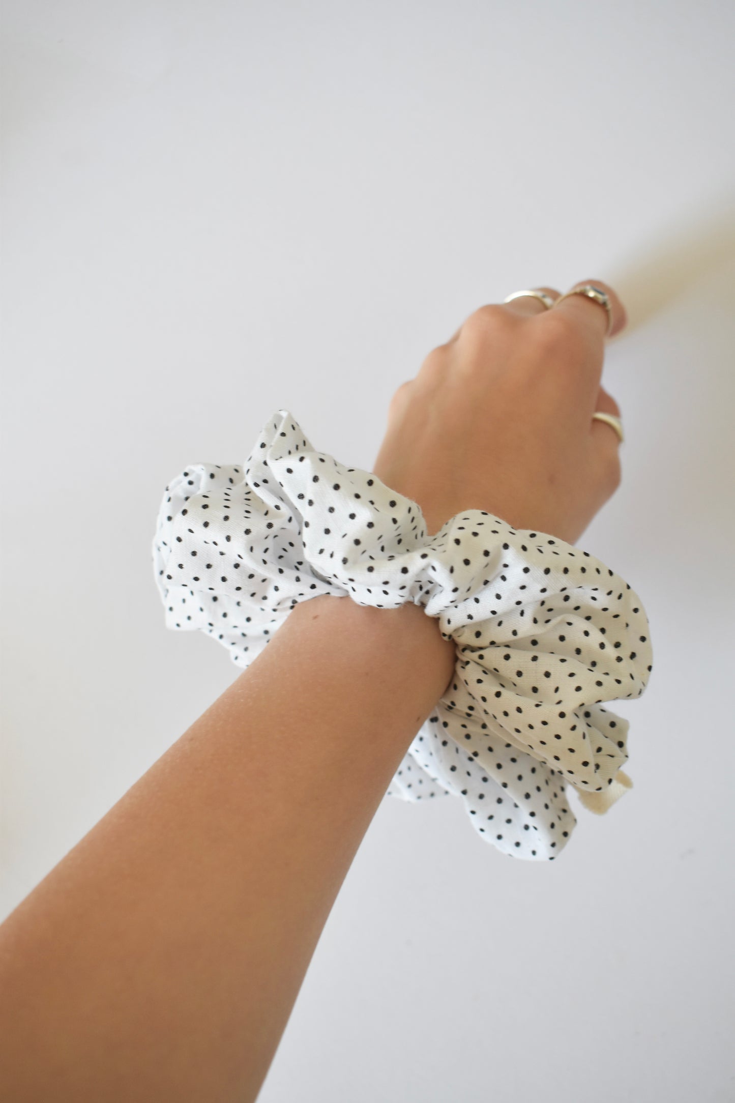 Polka Dot Scrunchie
