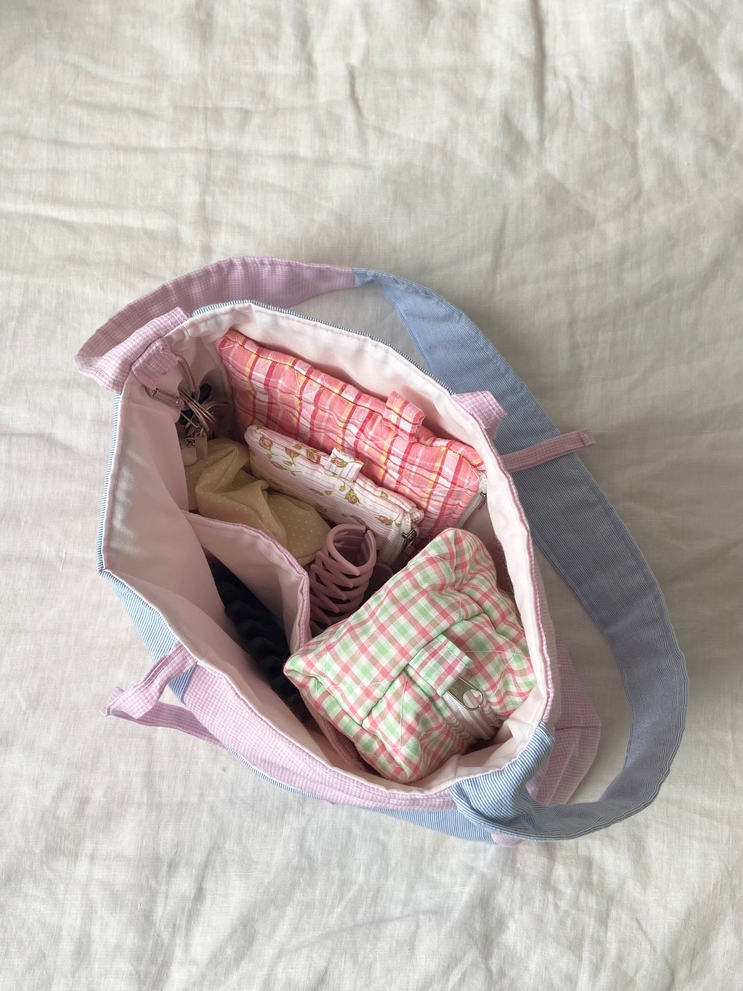 Patchwork Mini Bow Bag