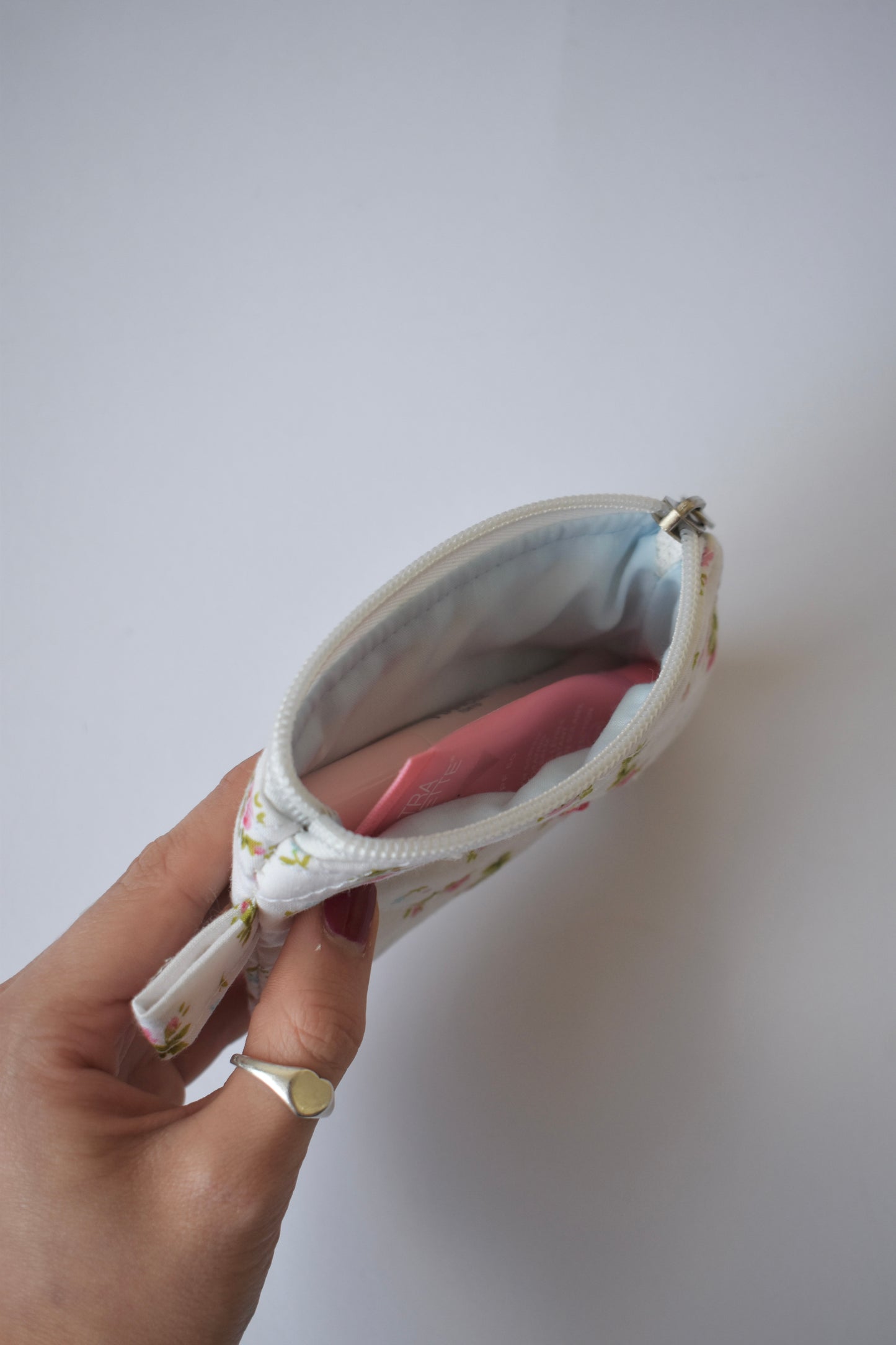 Vintage Floral Mini Pouch