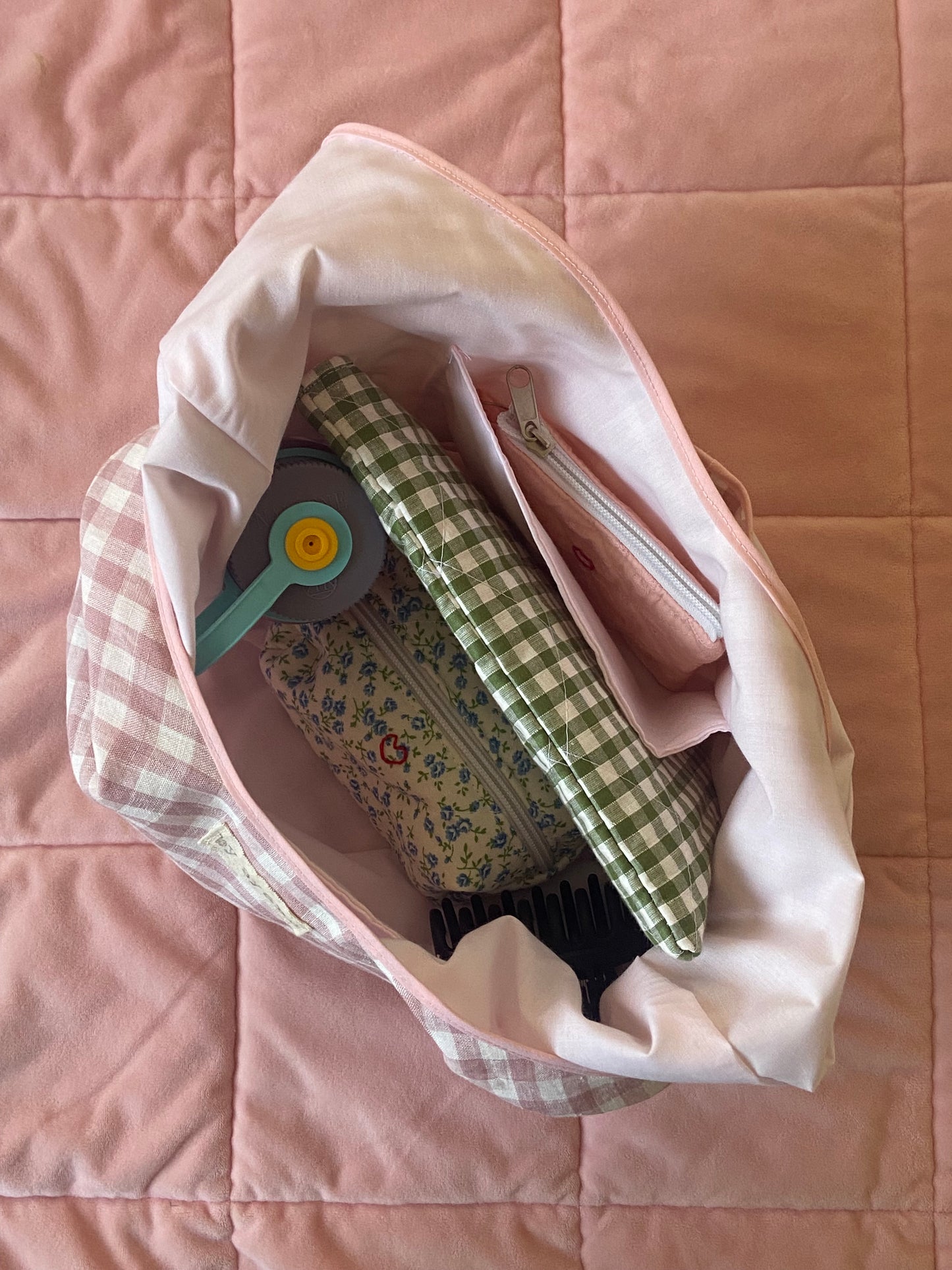 Blush Slouchy Bag