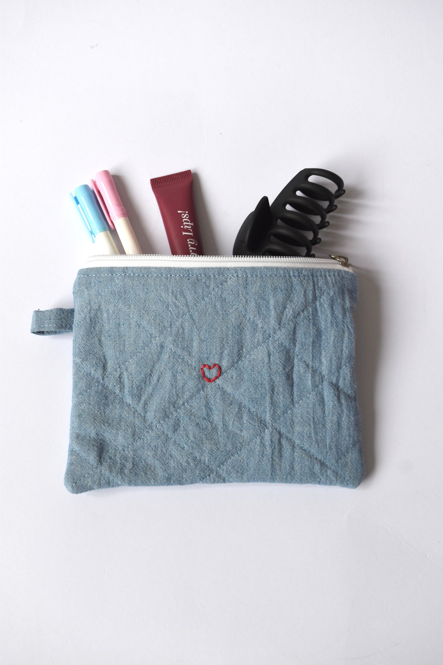 Denim Carry Pouch