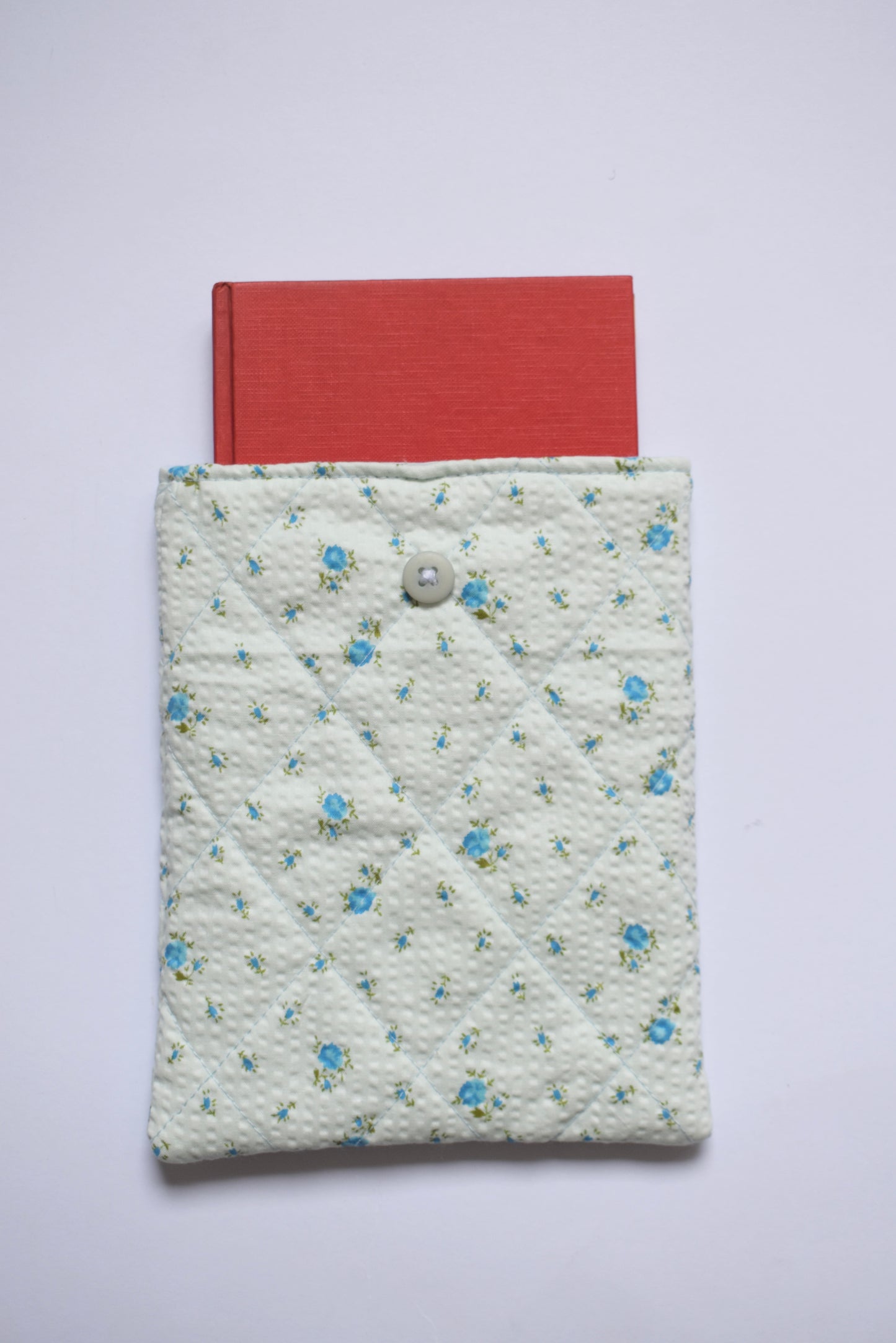 Blue Floral E-Reader Sleeve