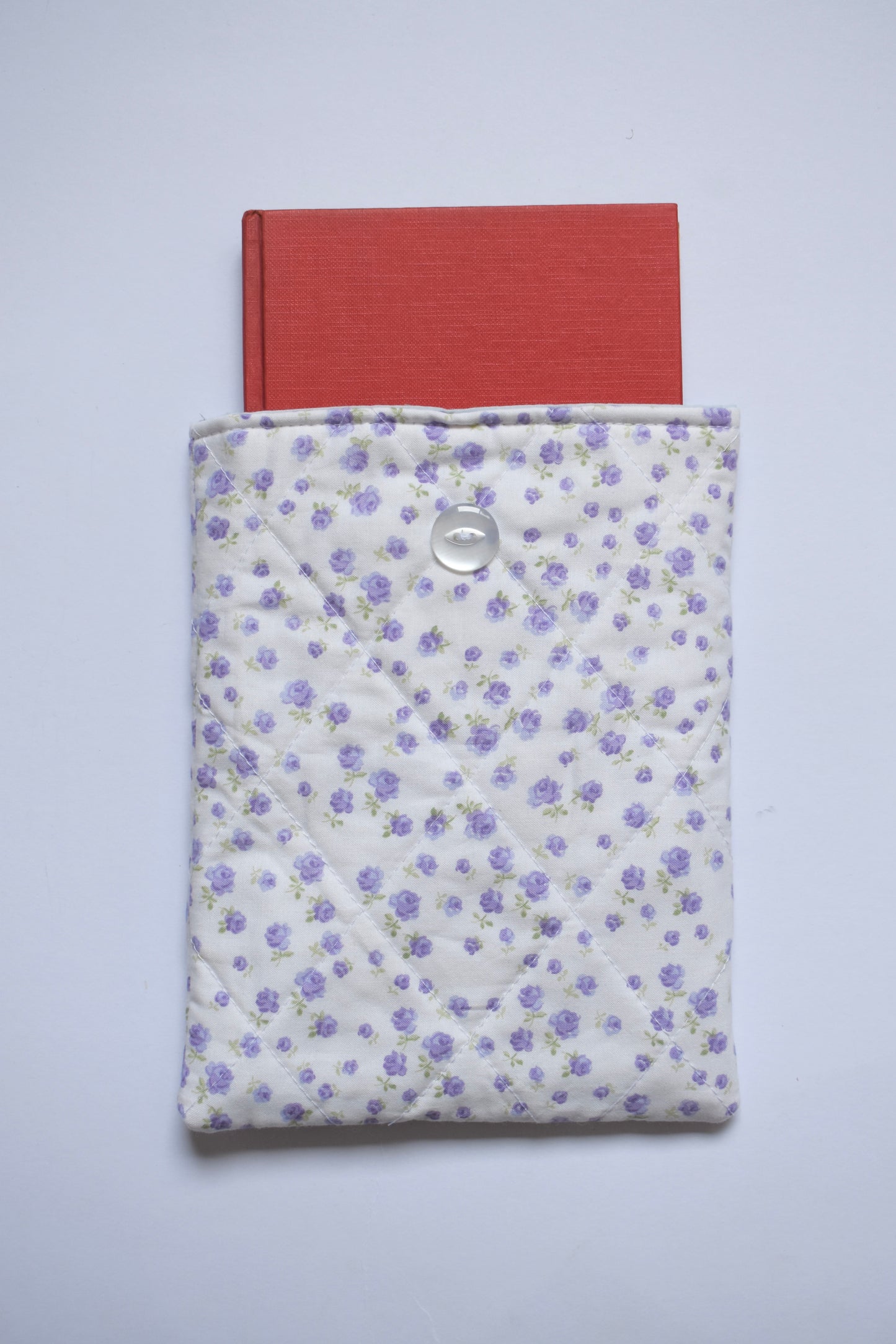 Lilac Floral E-Reader Sleeve