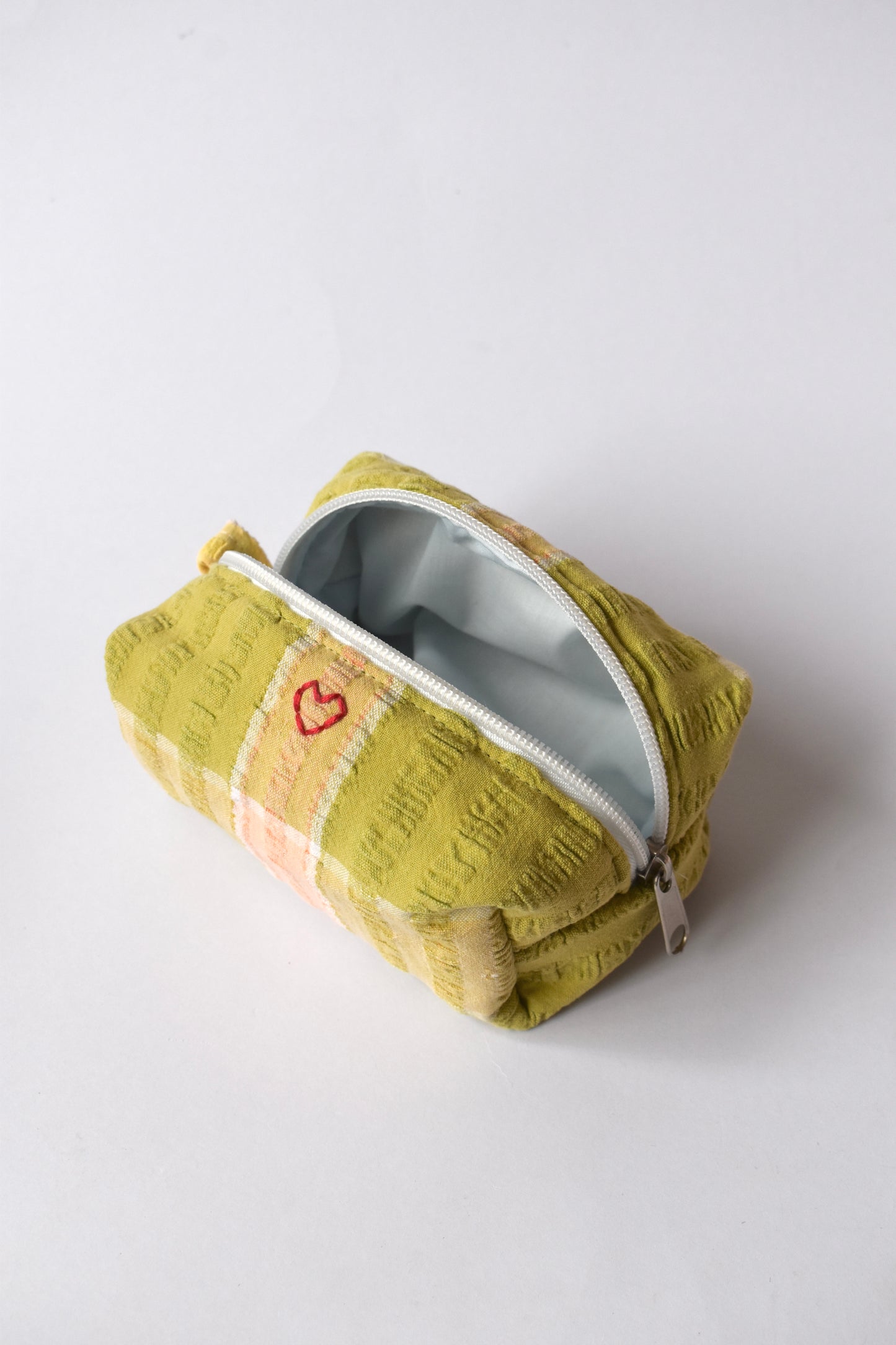 Chartreuse Mini Makeup Bag