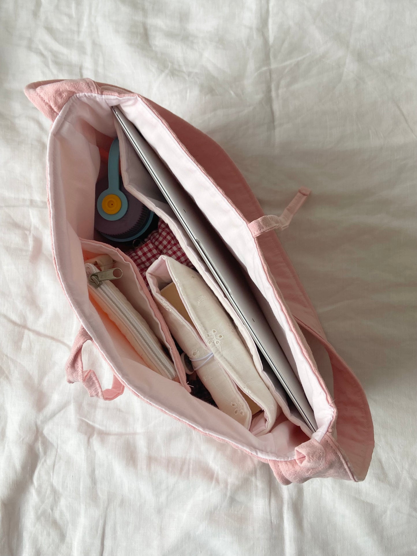 Grapefruit Tote Bow Bag