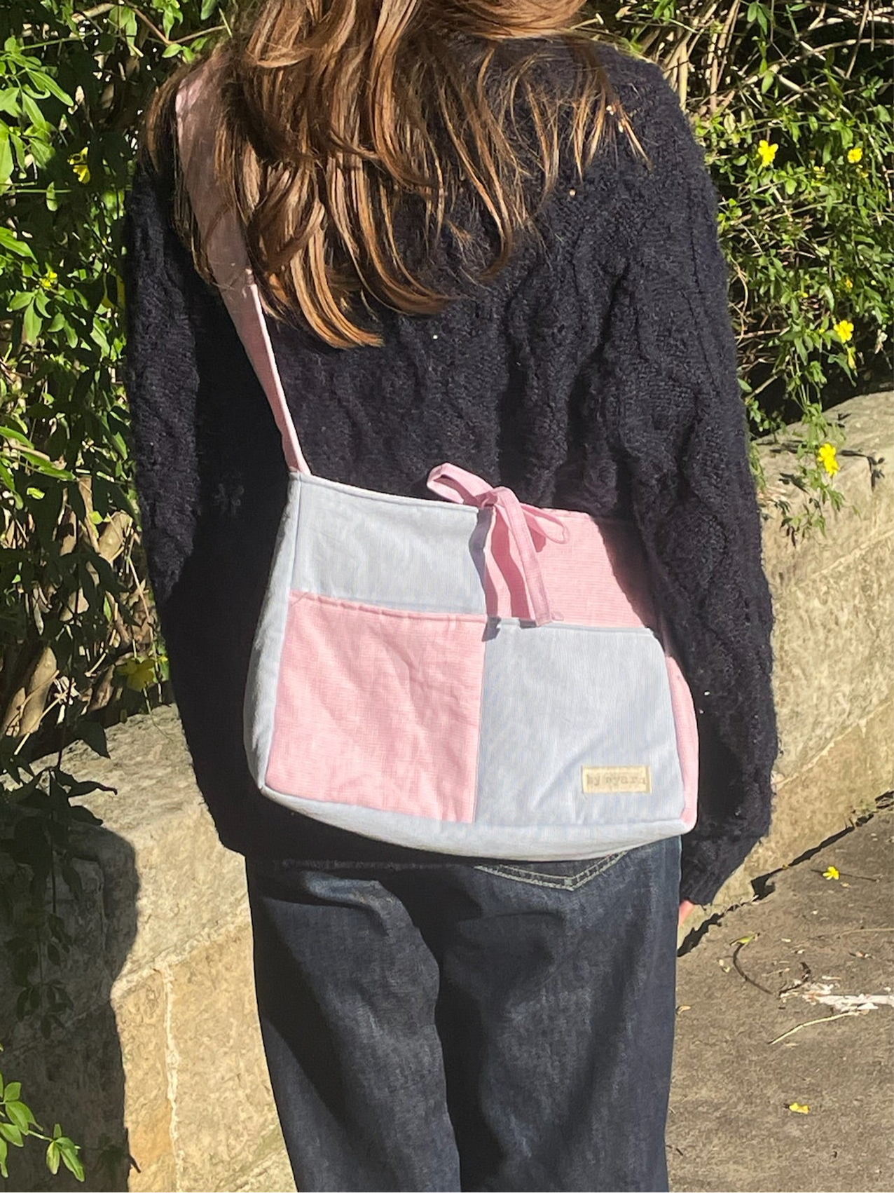 Patchwork Mini Bow Bag