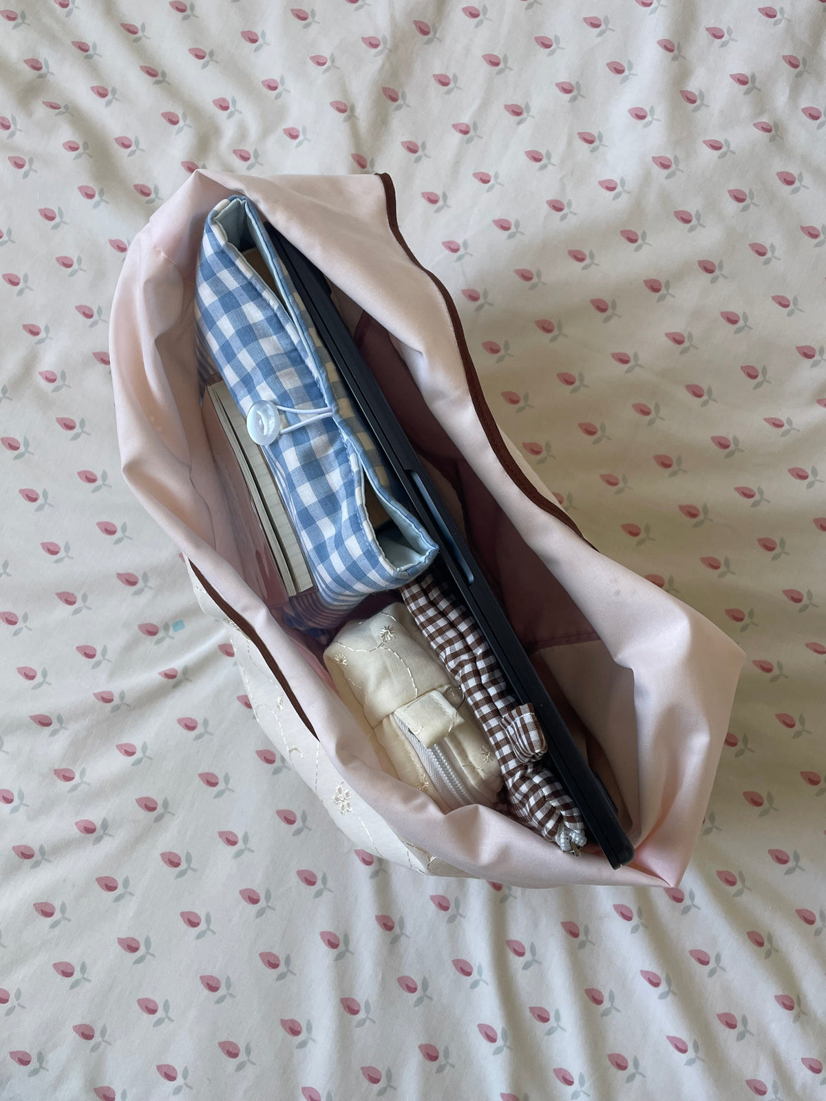 Whipped Cream Slouchy Bag
