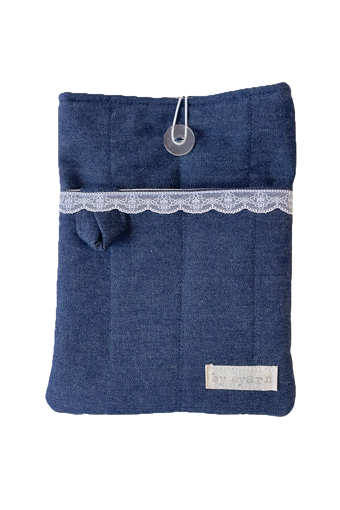 Denim Book Sleeve with Pocket