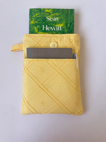 Honey Book Sleeve with Pocket