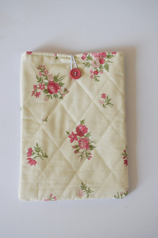 Vintage Rose Book Sleeve