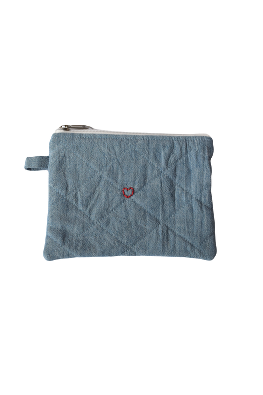 Denim Carry Pouch