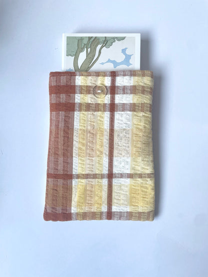Seersucker Book Sleeve