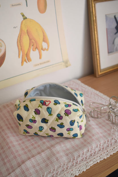 Fruit Salad Mini Makeup Bag