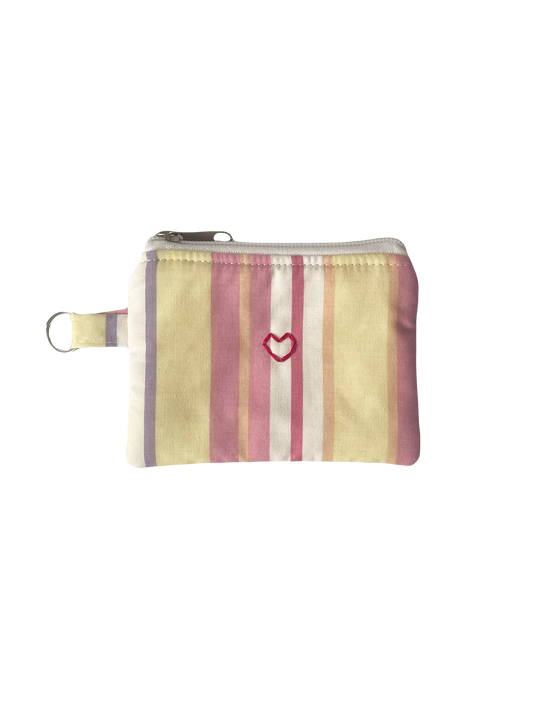 Striped Mini Pouch