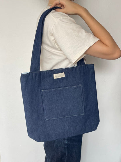 Denim Everyday Tote Bag