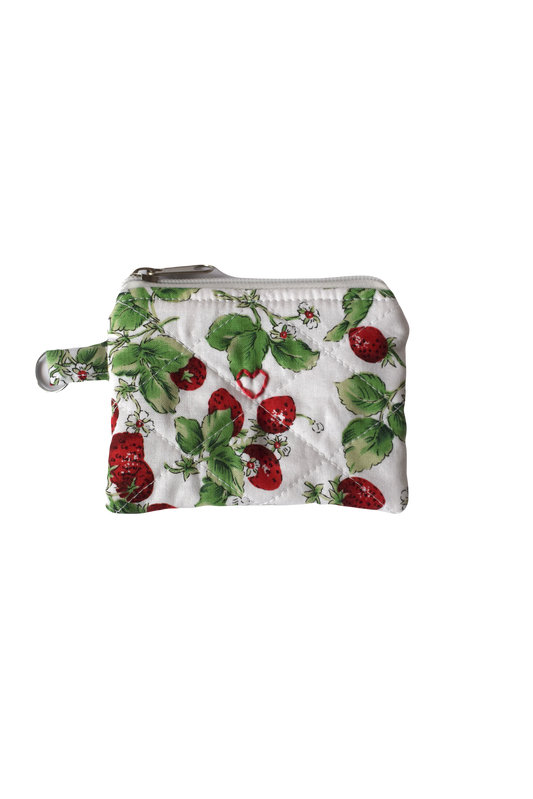 Strawberry Fields Mini Pouch
