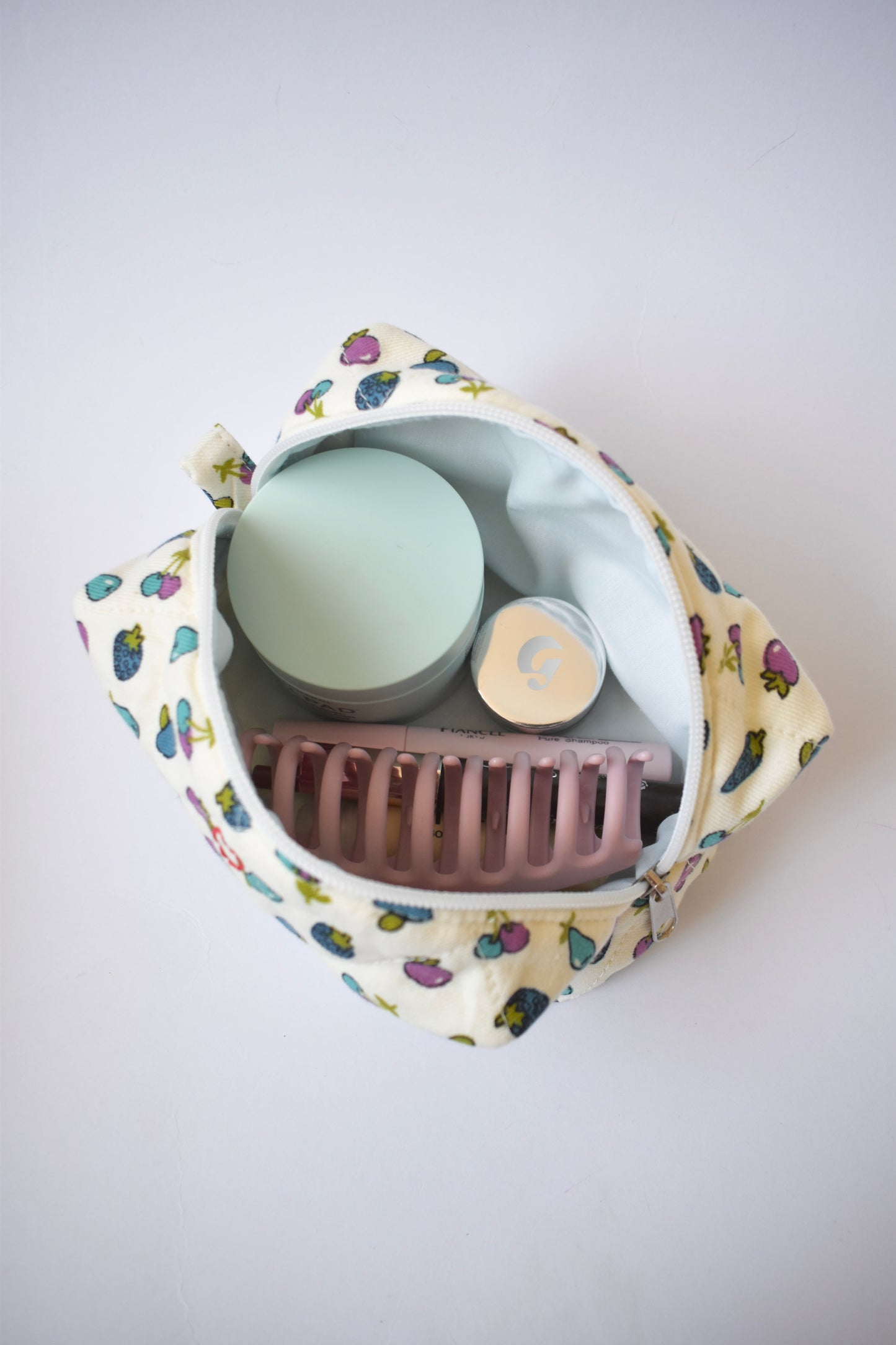 忘れな草 メイクアップバッグ