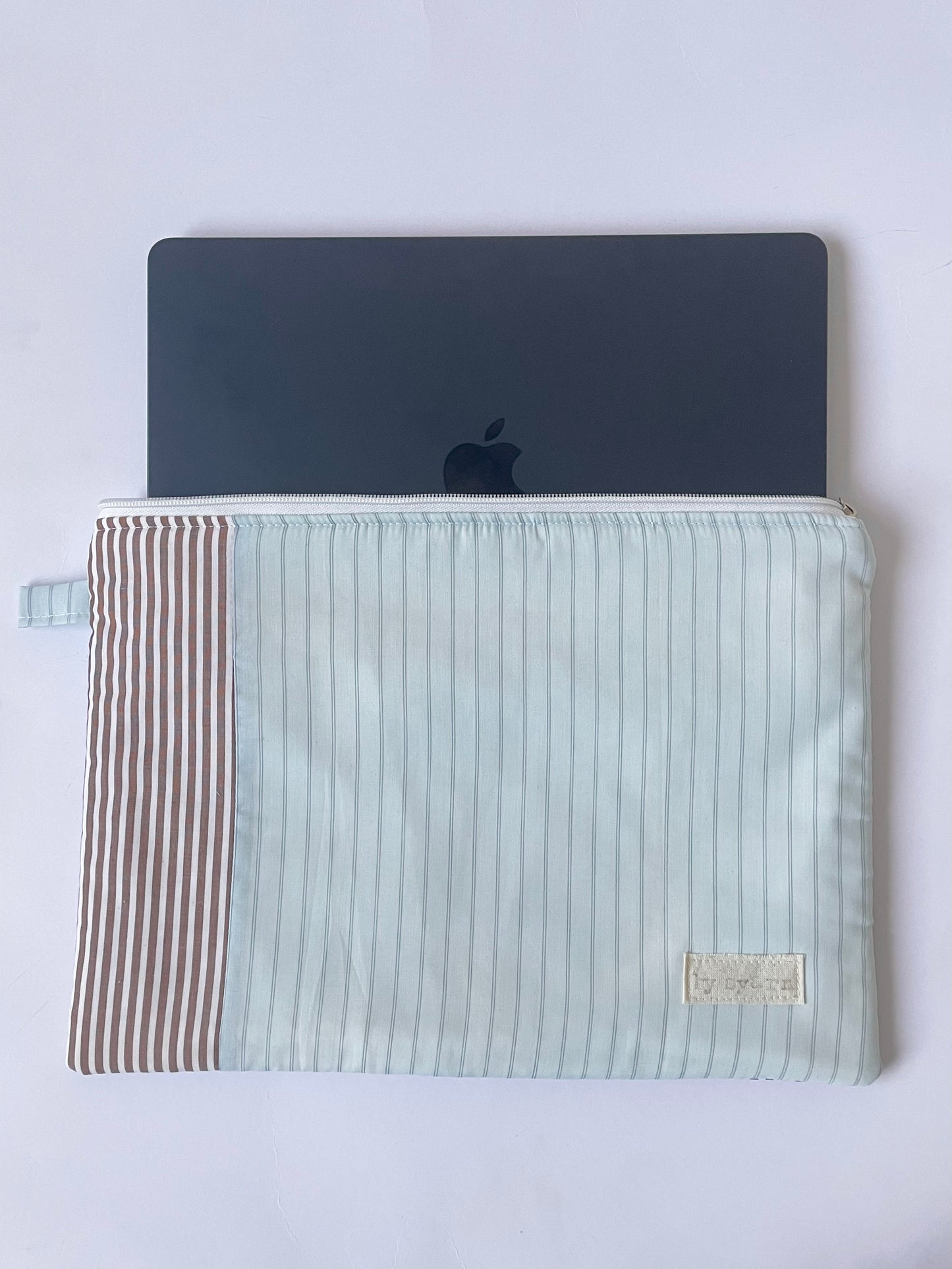 Stripy Patchwork Laptop Sleeve