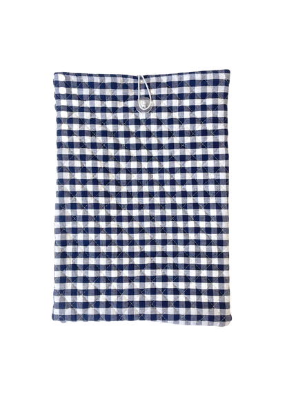 Gingham Large Book Sleeve