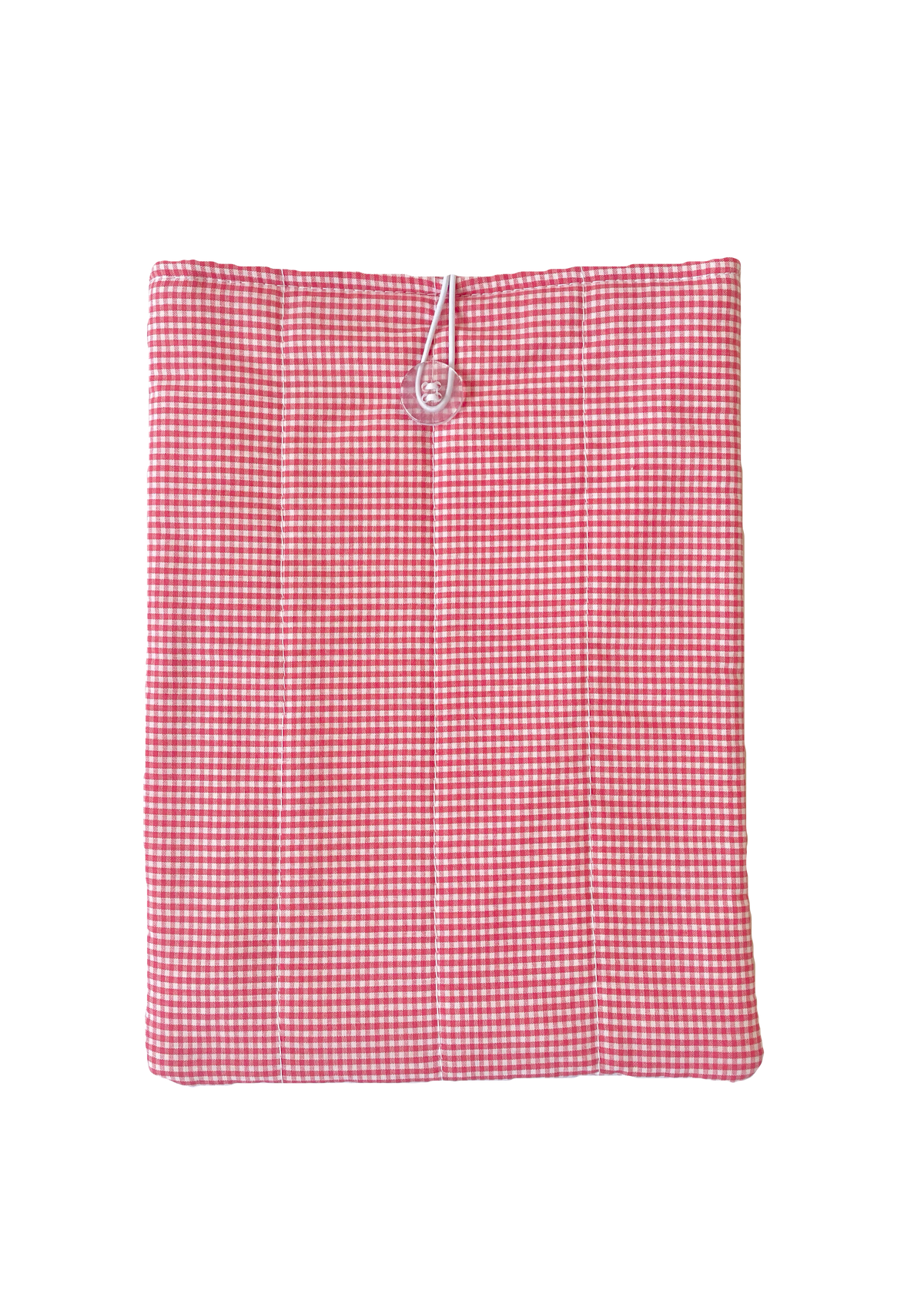Red Gingham Book Sleeve