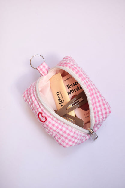 Pink Boxy Bag Charm