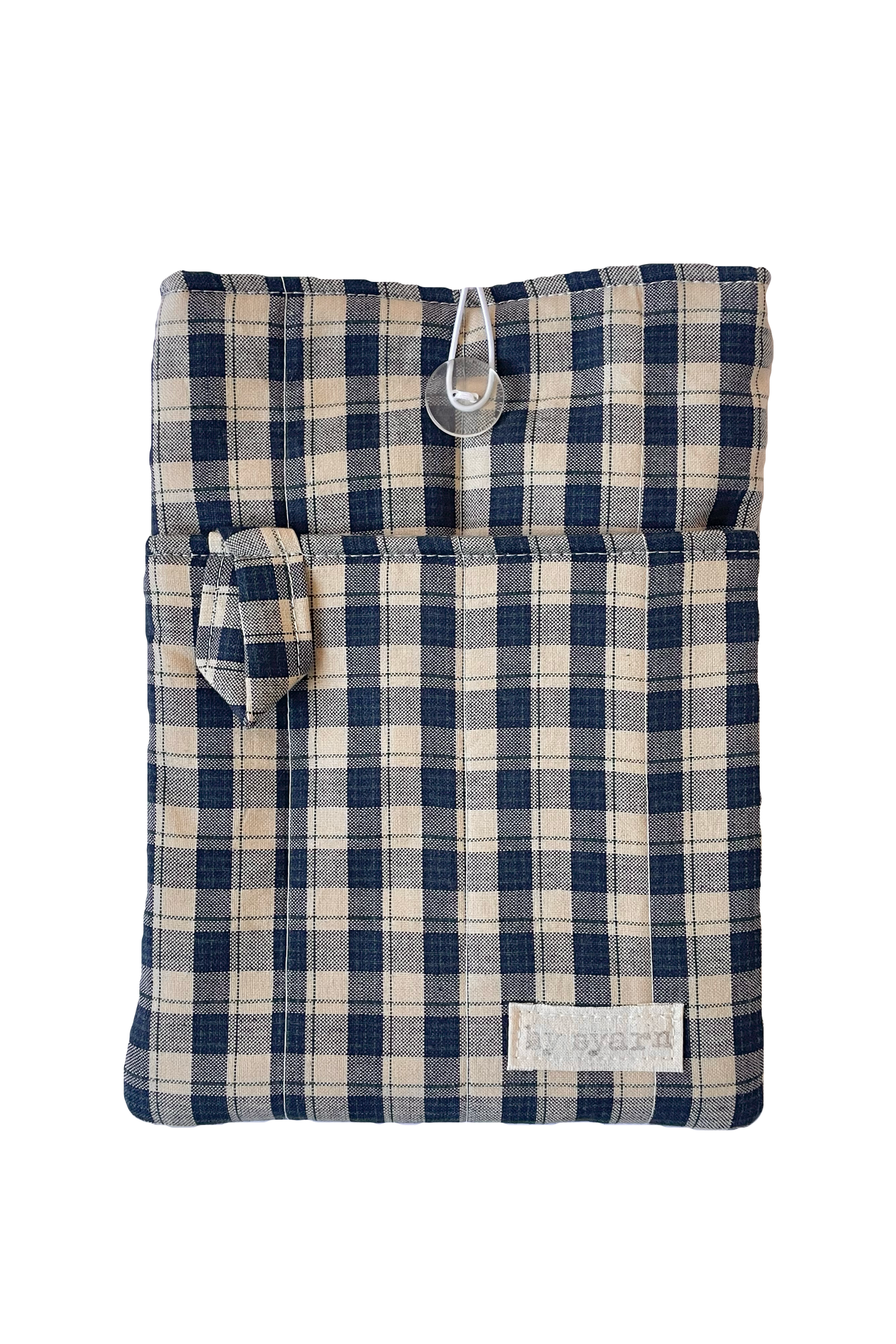 Cottage Blue Book Sleeve with Pocket