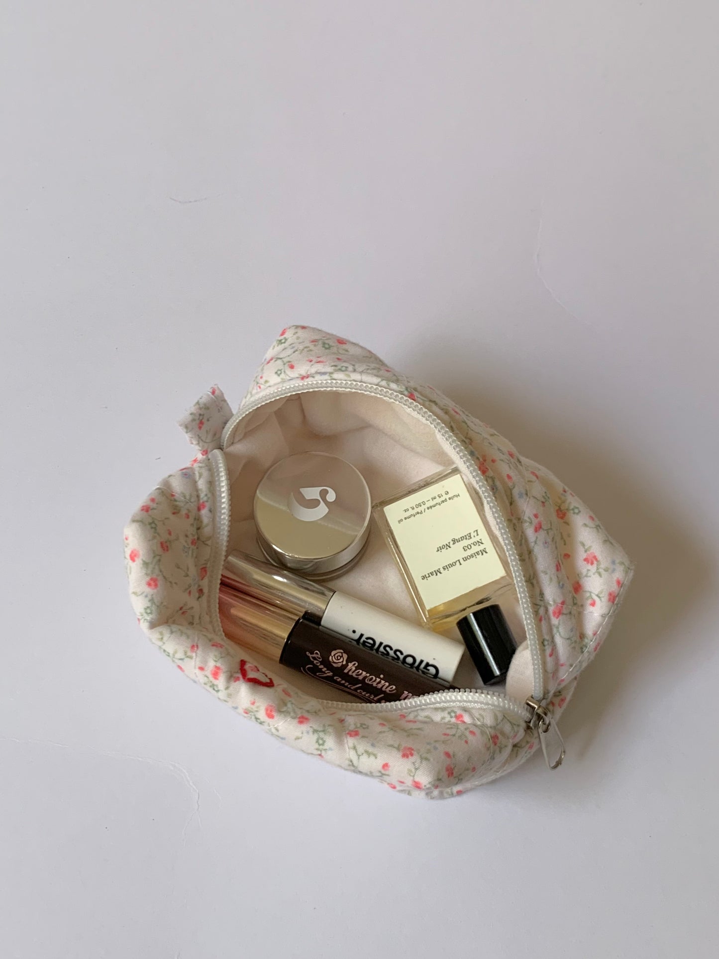 Floral Mini Makeup Bag