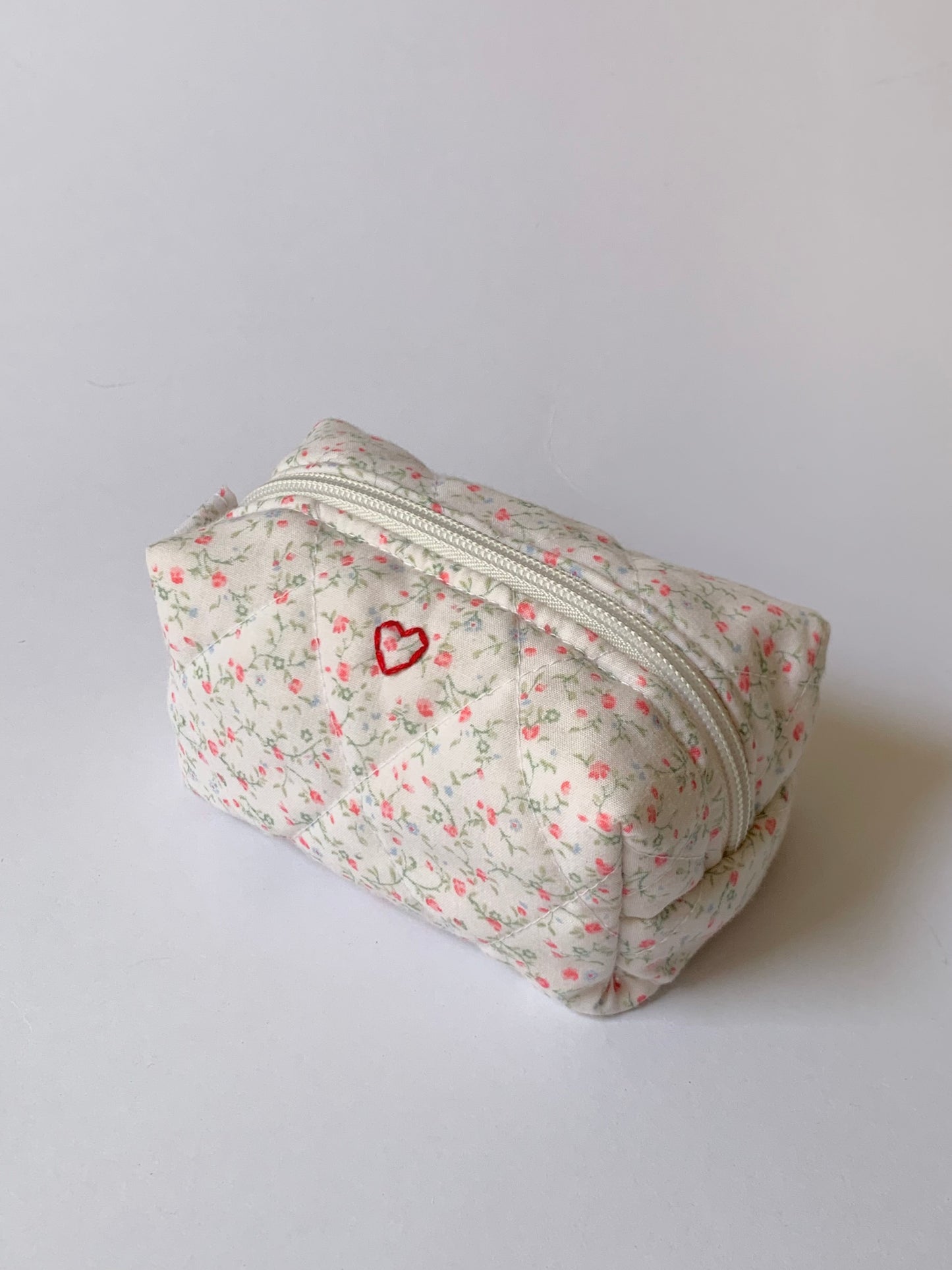 Floral Mini Makeup Bag