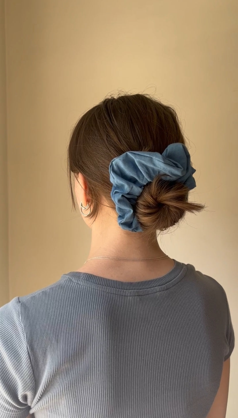 Blue Scrunchie