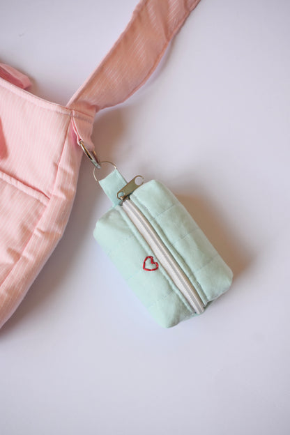 Sky Boxy Bag Charm