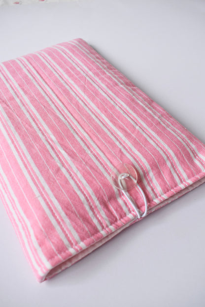 Rose Stripe Large Book Sleeve