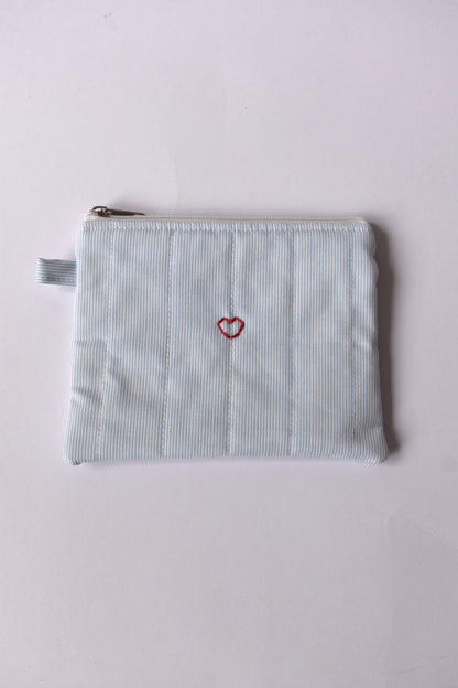 Sea Stripe Carry Pouch