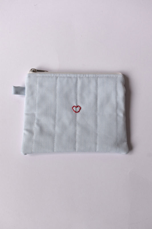 Sea Stripe Carry Pouch