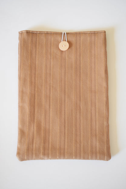 Mocha Large Book Sleeve
