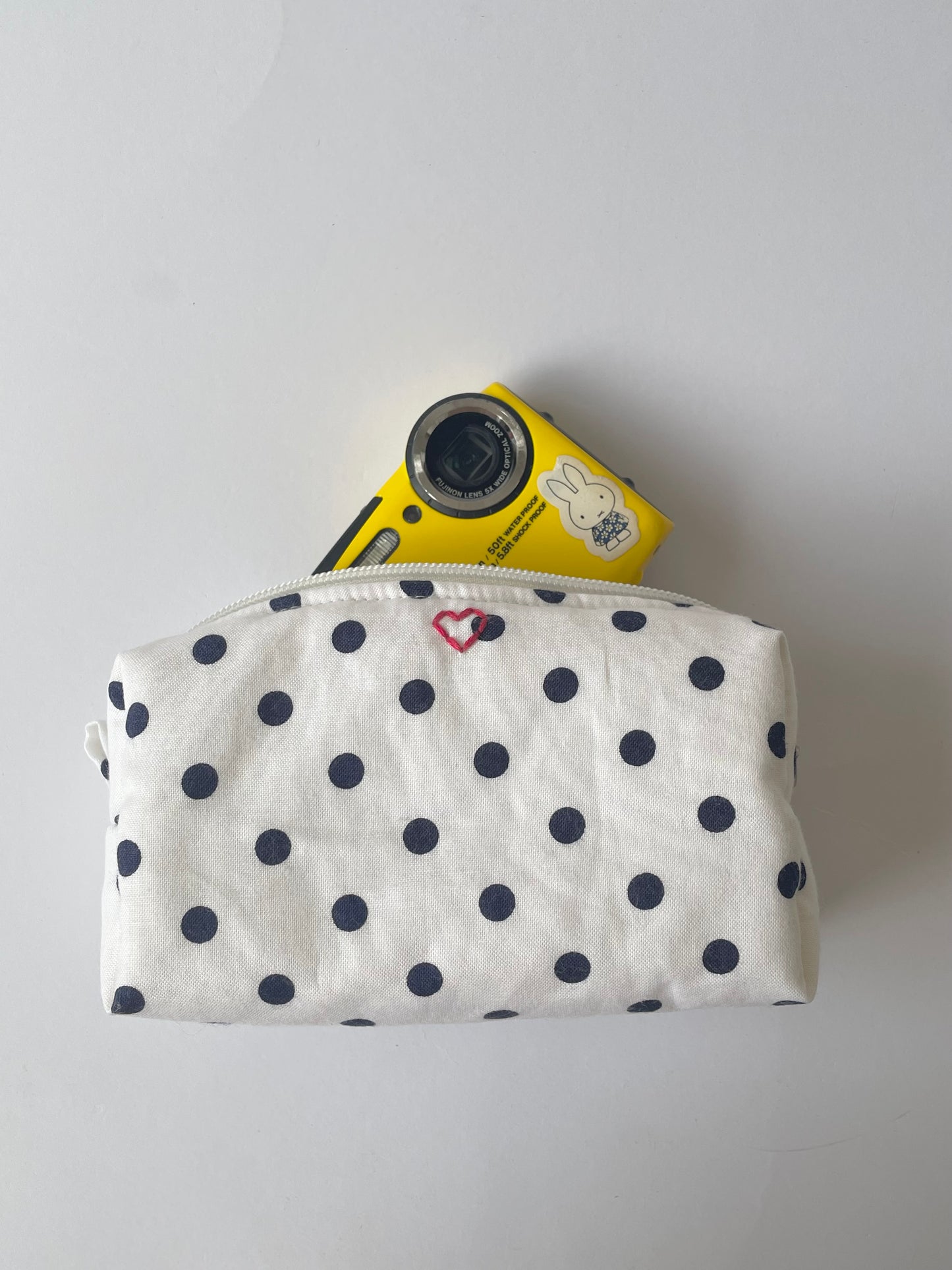Polka Dot Camera Pouch