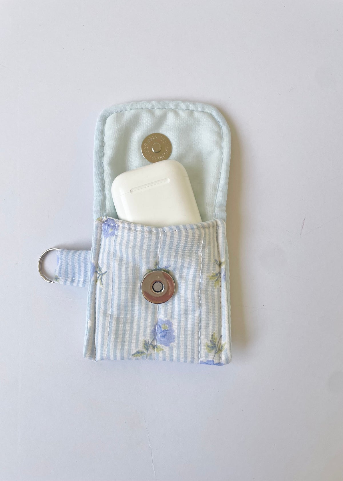 Blue Floral AirPods Case