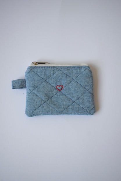 Denim Mini Pouch