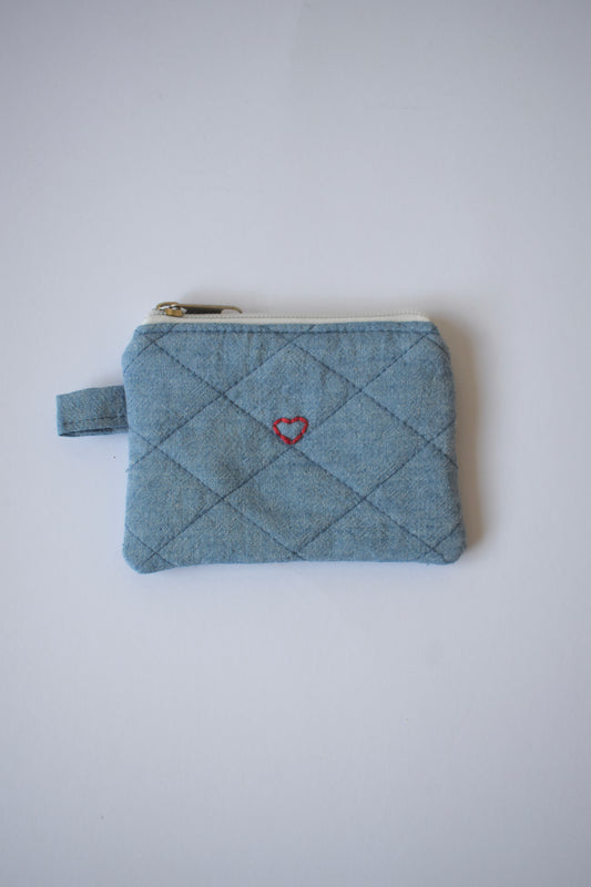Denim Mini Pouch