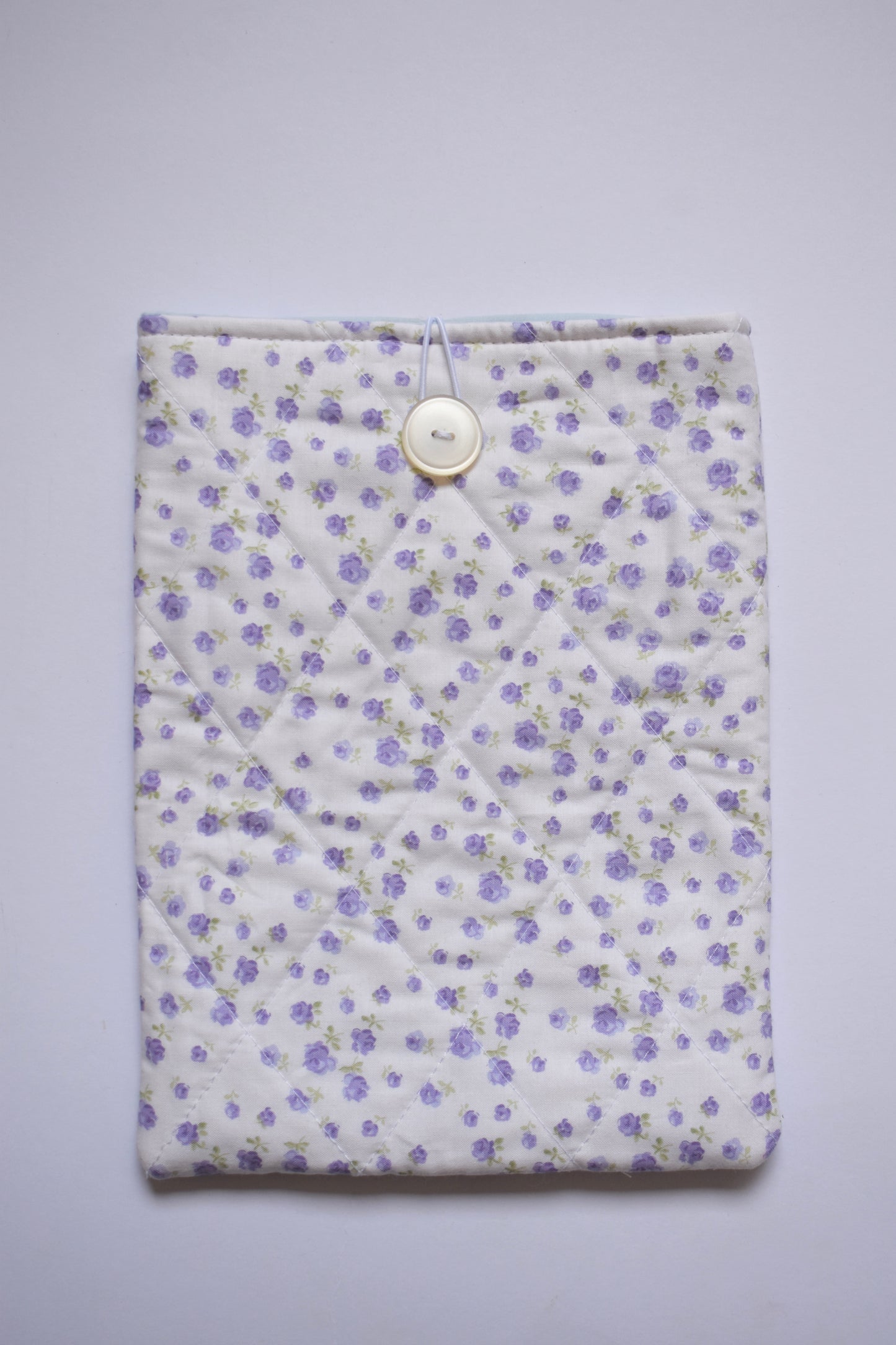 Lilac Floral Book Sleeve