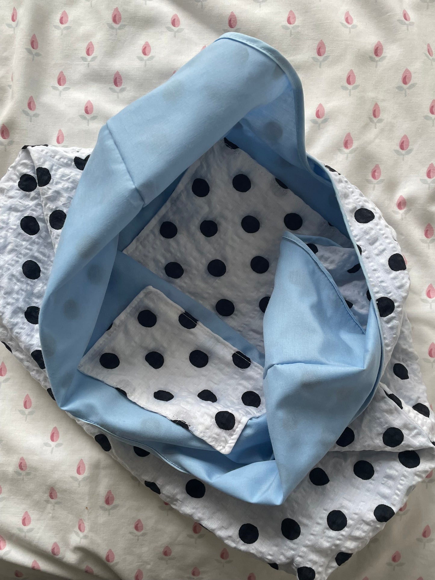 SAMPLE SALE Polka Dot Slouchy Bag