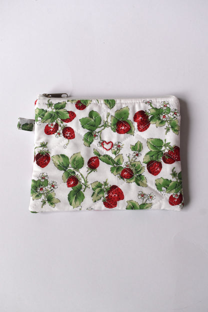 Strawberry Fields Carry Pouch