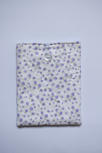 Lilac Floral E-Reader Sleeve