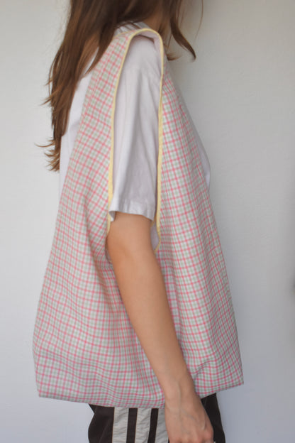 Summer Check Slouchy Bag