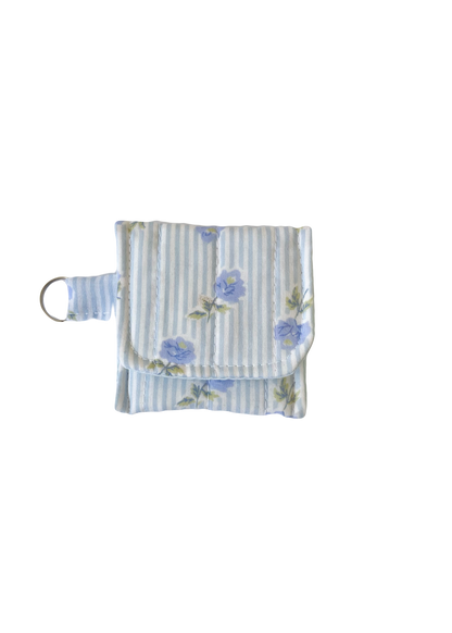 Blue Floral AirPods Case
