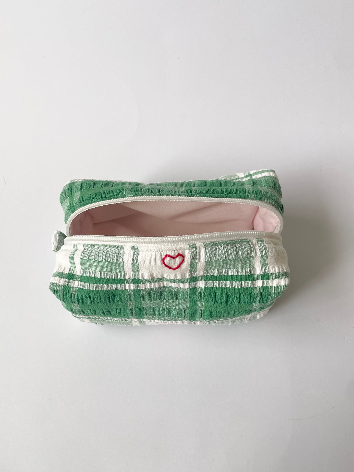 Green Makeup Bag