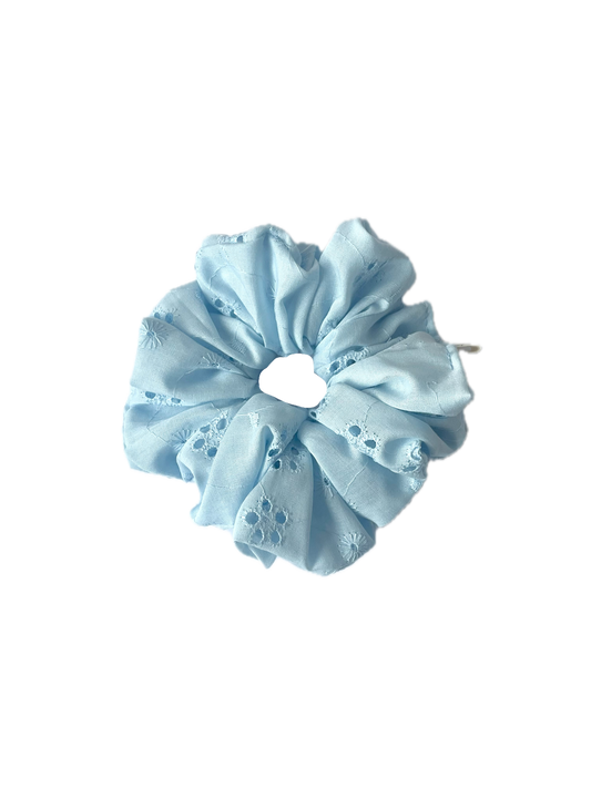 Blue Scrunchie