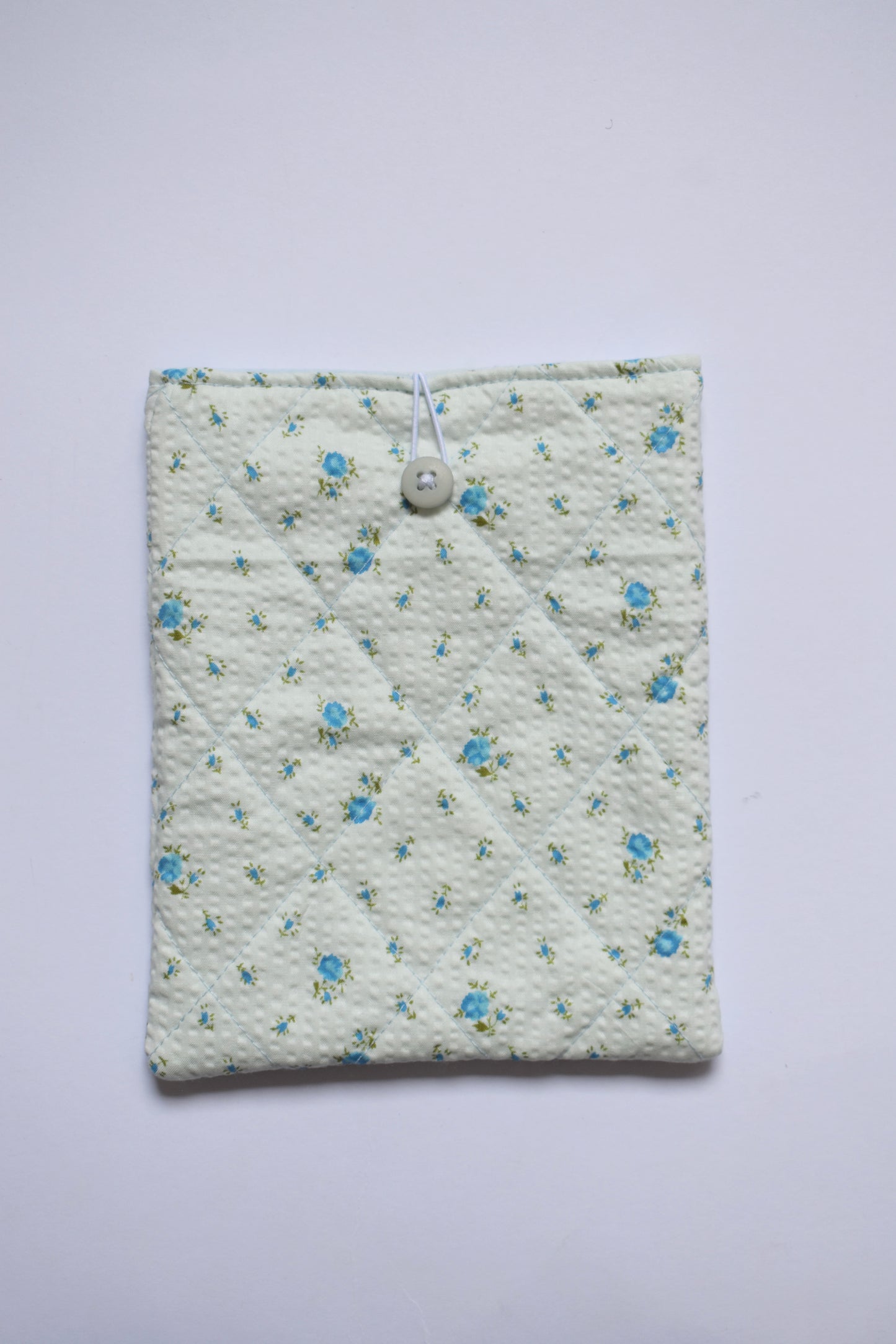 Blue Floral E-Reader Sleeve