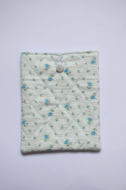 Blue Floral E-Reader Sleeve